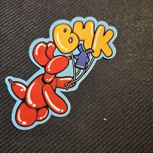 Dutch Bros 2024 Limited Buck for Kids red balloon  sticker